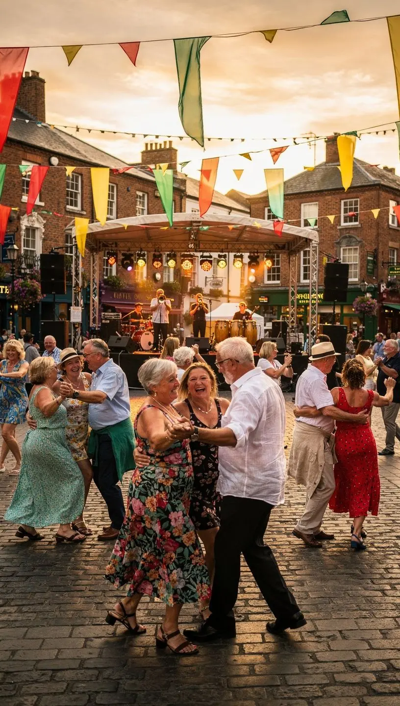 Coaching programs for life transitions and community dance events