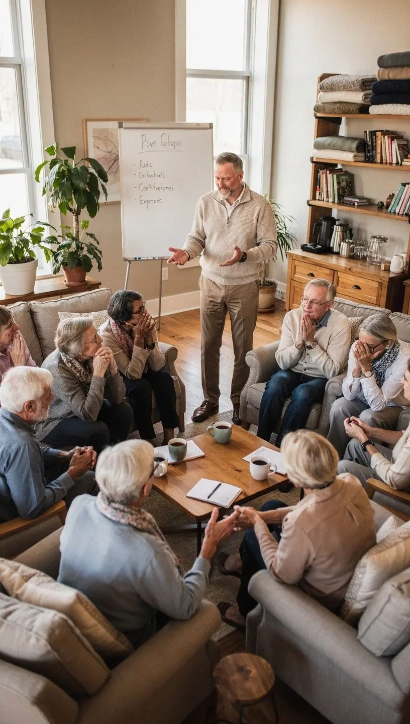 Coaching and dance events for life transitions over 45