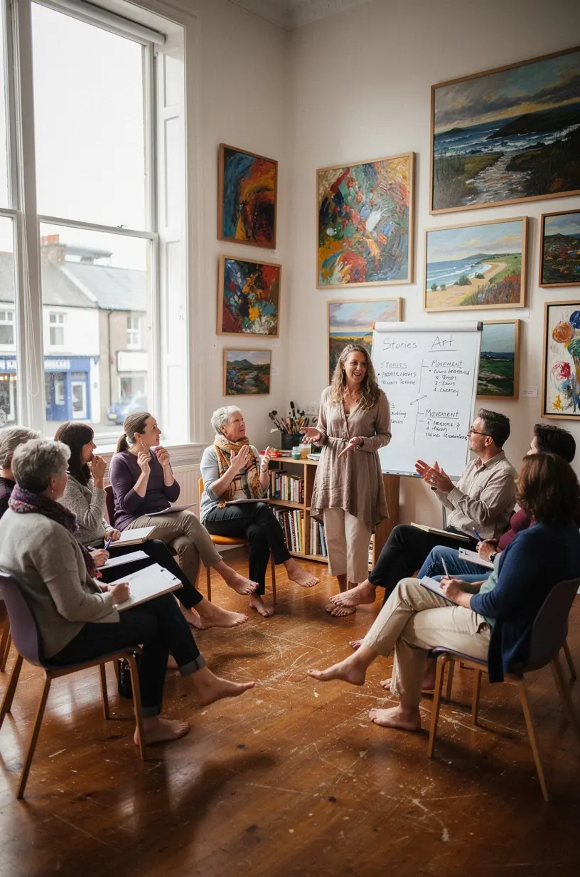 Professional business solutions illustration